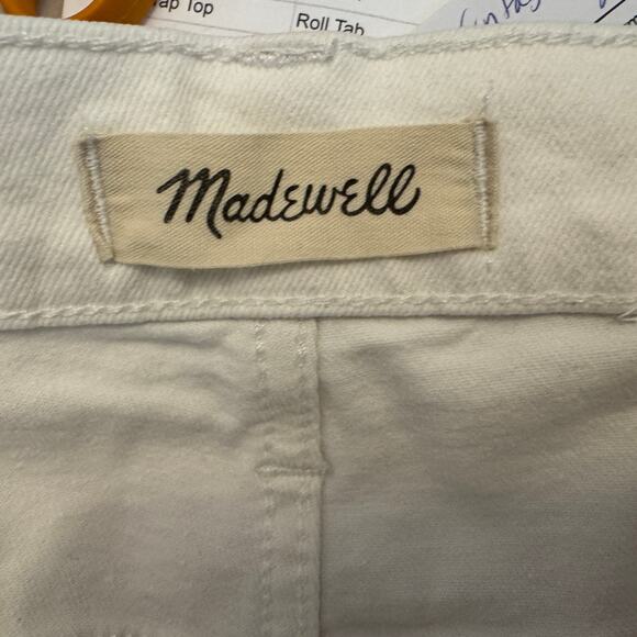Madewell The Perfect Vintage Straight Leg Jean in Cream Size 28 - Picture 5 of 10